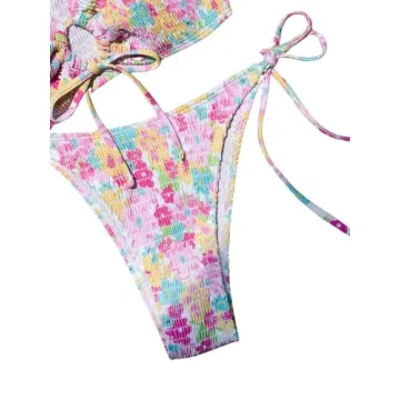 Stylish Milumia Floral Knot Swimsuits for Summer Fun