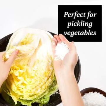 Chung Jung One Korean Premium Natural Coarse Sea Salt for Kimchi Brining, the Jewel of Sinan Island, 1kg, (2.2lbs) 1 Pack