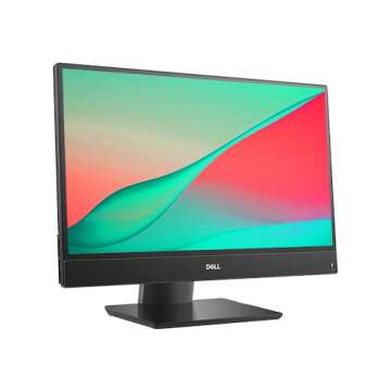Dell OptiPlex 5260 21.5" FHD All-in-One Desktop PC, Quad-Core i5-8500, 16GB RAM, 256GB SSD, Keyboard...