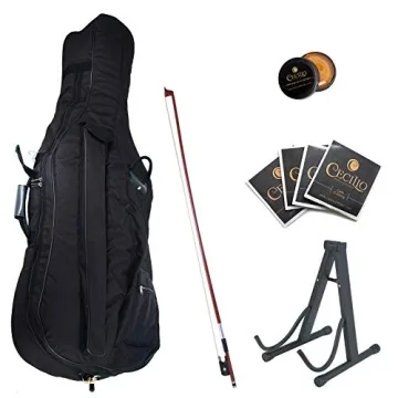 Cecilio CCO-600 Full Size Cello with accessories and case