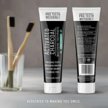 Activated Charcoal Teeth Whitening Toothpaste for All