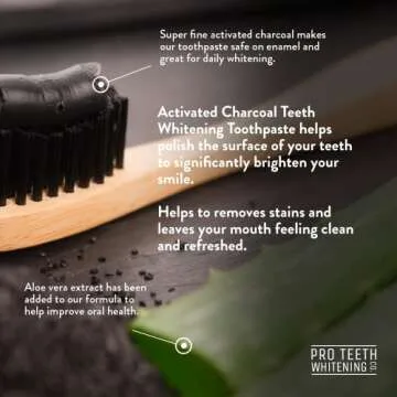 Activated Charcoal Teeth Whitening Toothpaste for All