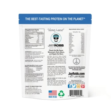 Jay Robb Vanilla Egg White Protein Powder - Pure Nutrition