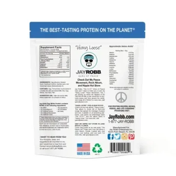 Jay Robb Vanilla Egg White Protein Powder - Pure Nutrition