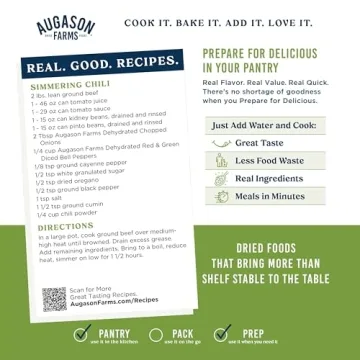 Augason Farms Dehydrated Bell Peppers for Cooking and Emergencies