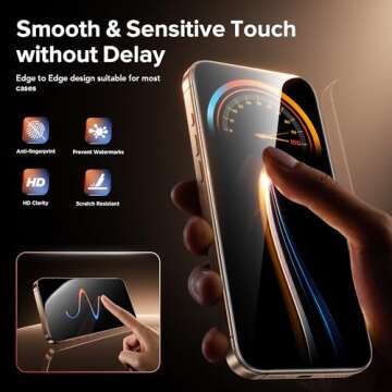 Ultimate Privacy Screen Protector for iPhone 14/13/13 Pro