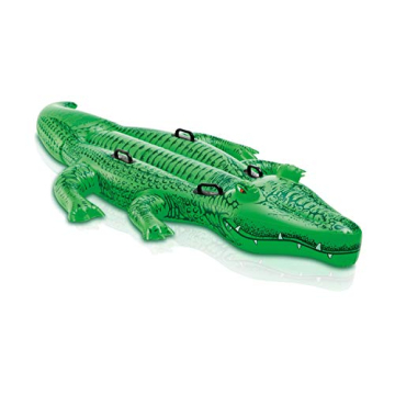INTEX Giant Gator Inflatable Float - Exciting Pool Toy for Kids