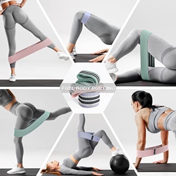 3 Levels Booty Bands Set for Powerful Glute Workouts