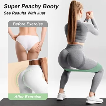 3 Levels Booty Bands Set for Powerful Glute Workouts