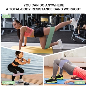 3 Levels Booty Bands Set for Powerful Glute Workouts