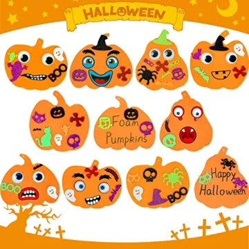 Max Fun Halloween Pumpkin Craft Kit for Kids 312 pcs