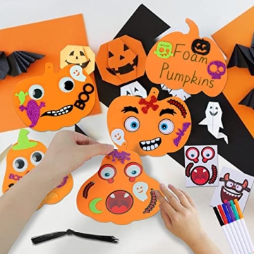Max Fun Halloween Pumpkin Craft Kit for Kids 312 pcs