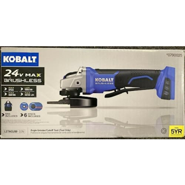 Kobalt 5-in 24-Volt Max-Volt Cordless Angle Grinder for Ultimate Versatility and Power