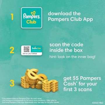 Pampers Pure Protection Diapers - Hypoallergenic & Plant-Based