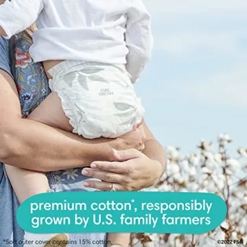 Pampers Pure Protection Diapers - Hypoallergenic & Plant-Based