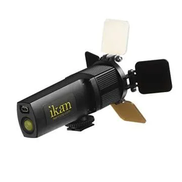 Ikan iLED-MS Micro Spot On-Camera Light (Black)