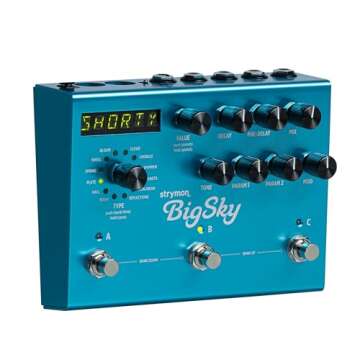 Strymon BigSky Multidimensional Reverb Pedal: Unleash Your Sound with 12 Reverb Types