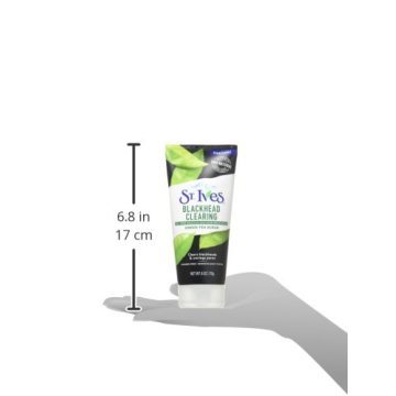 St. Ives Blackhead Clearing Scrub, Green Tea 6 oz (Pack of 4)