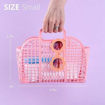 BABANA Jelly Bags - (Set) Small and Large Mother Daughter Jelly Totes | Reusable Gift Basket, Beach ...