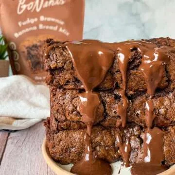 GoNanas Fudge Brownie Banana Bread Mix - Gluten Free & Vegan