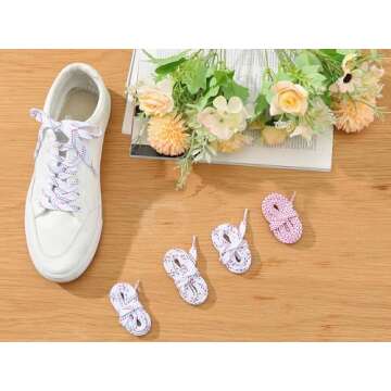 Stylish Elerevyo Polka Dot Shoe Laces for Every Occasion