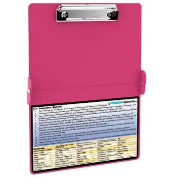 Whitecoat Clipboard® Pink Edition for Occupational Therapy