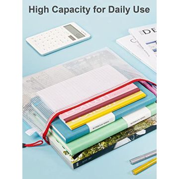 JARLINK 40pcs Waterproof Zipper Pouches for Organizing