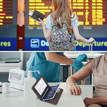 Stylish ACdream RFID Blocking Passport Holder for Travel