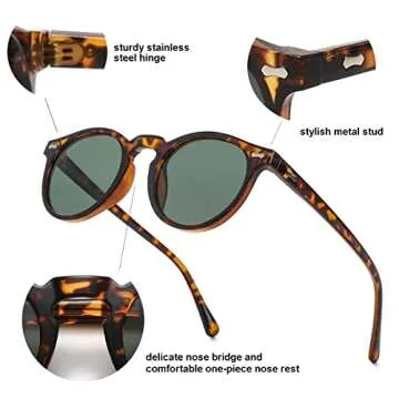 Stylish Gleyemor Polarized Sunglasses for Men - UV400 Protection