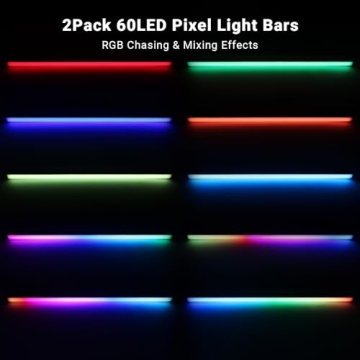 YeeSite Pixel DJ Light Bar - Versatile RGB Lighting with App & Remote Control