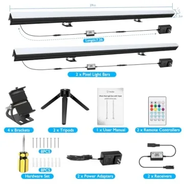 YeeSite Pixel DJ Light Bar with App Control for Parties