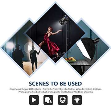 Neewer CB60 LED Video Light Kit for Unmatched Illumination