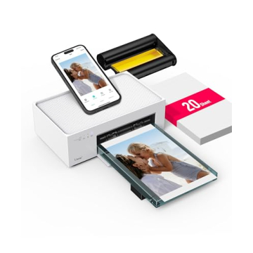 Liene 4x6'' Photo Printer - Wi-Fi Compact Instant Printer for Smartphones
