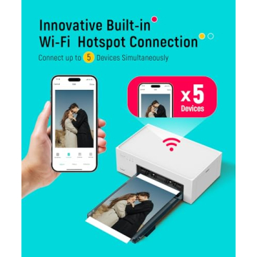 Liene 4x6 Photo Printer - Compact Wi-Fi Instant Photo Printing