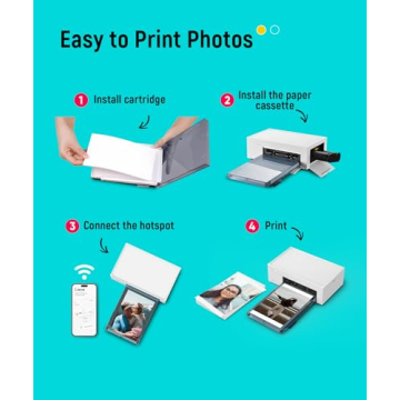 Liene 4x6 Photo Printer - Compact Wi-Fi Instant Photo Printing