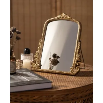 Vintage Vanity Makeup Desk Mirror for Stylish Decor
