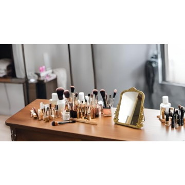 Vintage Vanity Makeup Desk Mirror for Stylish Decor