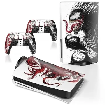 TESSGO PS5 Skin Set Anime Console & Controller Vinyl Sticker