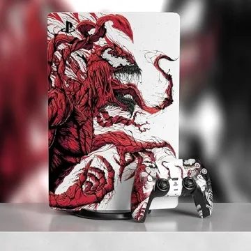 TESSGO PS5 Skin Set Anime Console & Controller Vinyl Sticker