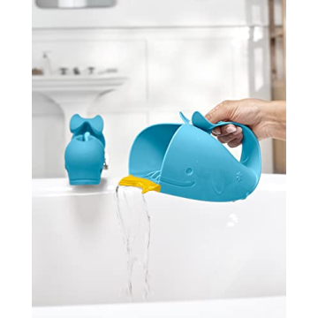Skip Hop Moby Tear-Free Baby Bath Rinse Cup Blue
