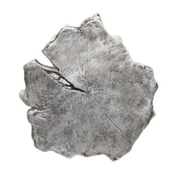 Deco 79 Silver Accent Side Table - Modern Design