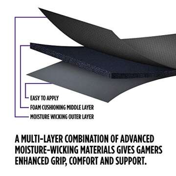 KontrolFreek Performance Grips XT for PS4 - Black Extra-Thin