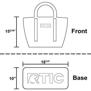 RTIC Waterproof Tote Bag for Beach and Outdoor Fun