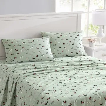 Laura Ashley King Flannel Sheet Set for Ultimate Comfort