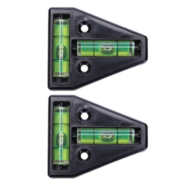 Homeon Wheels 2 Pack T Level Bubble Level for RVs