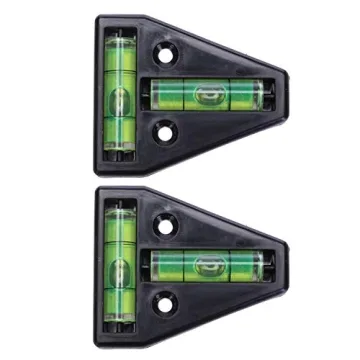 Homeon Wheels 2 Pack T Level Bubble Level for RVs