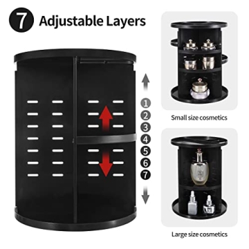 Seinlife 360° Rotating Makeup Organizer for All Spaces