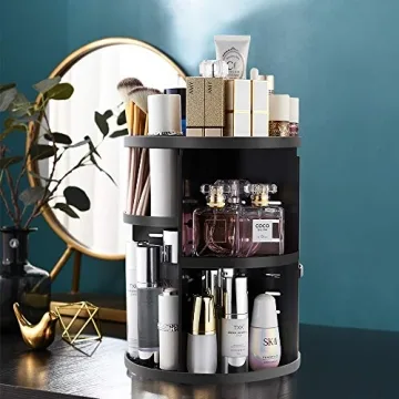 Seinlife 360° Rotating Makeup Organizer for All Spaces