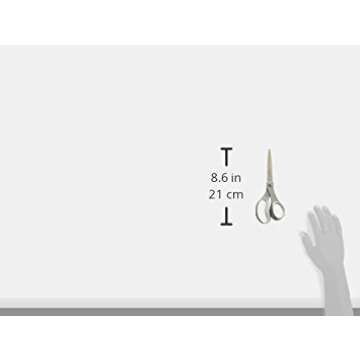 Fiskars Everyday Titanium Adult Scissors 2 Pack, 8 Inch, Gray