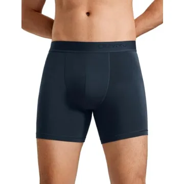CRZ YOGA Men's Ultra-Soft Moisture Wicking Boxer Briefs